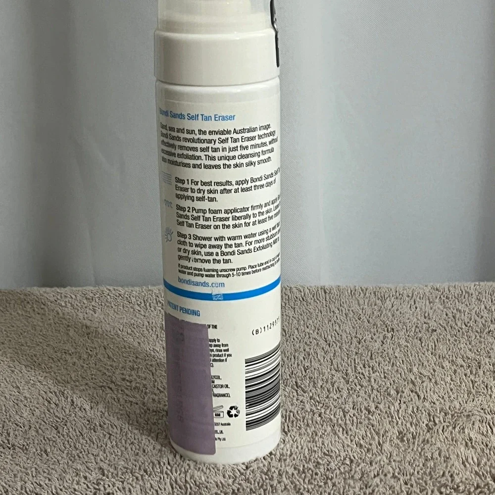 Bondi Sands Self Tan Eraser 6.76oz White Solid Foam Modern Tan Remover NEW